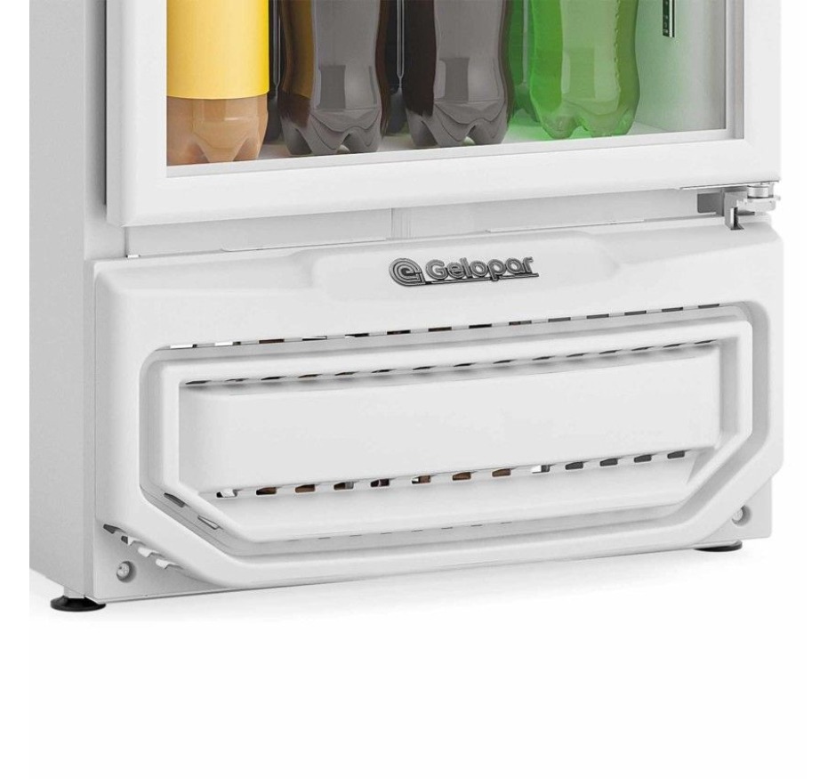 Refrigerador Expositor Vertical 410 Litros Gelopar Linha Turmalina GPTU-40 EL/BR/220v