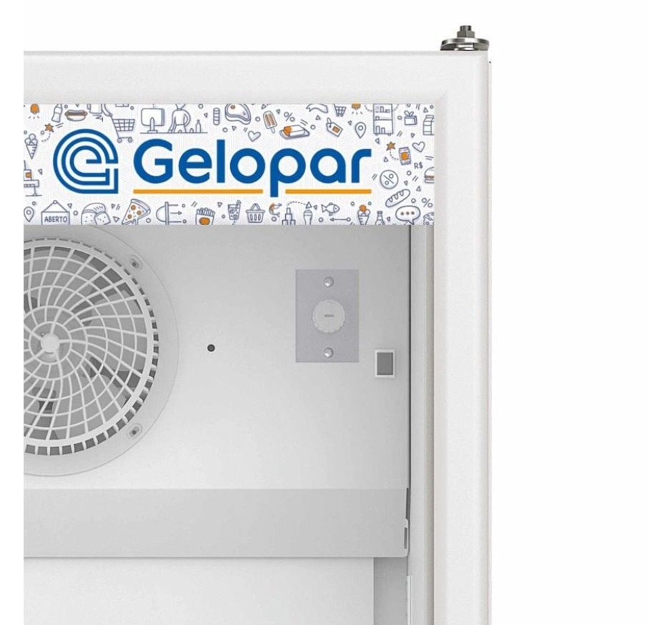 Refrigerador Expositor Vertical 410 Litros Gelopar Linha Turmalina GPTU-40 EL/BR/220v