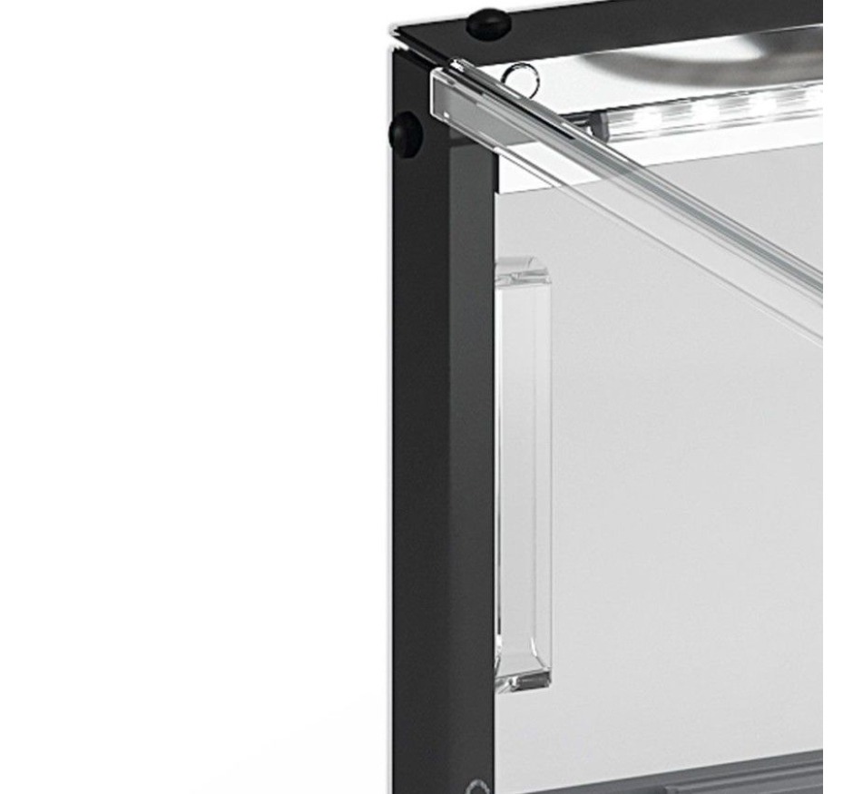 Vitrine Refrigerada de Bancada sem Bandejas 1,38cm Gelopar com LED GVRS-150-PR 220V
