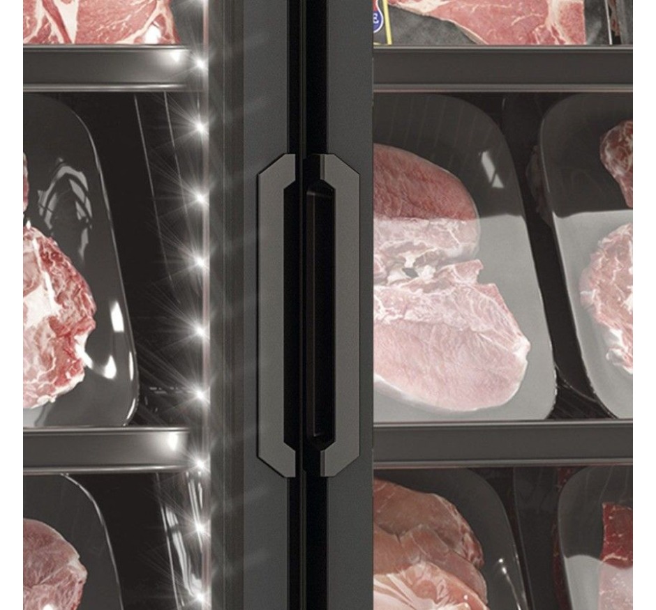 Refrigerador Expositor Vertical 1468 Litros Gelopar Linha Carbono GCBC-1450/CB/PR/220v