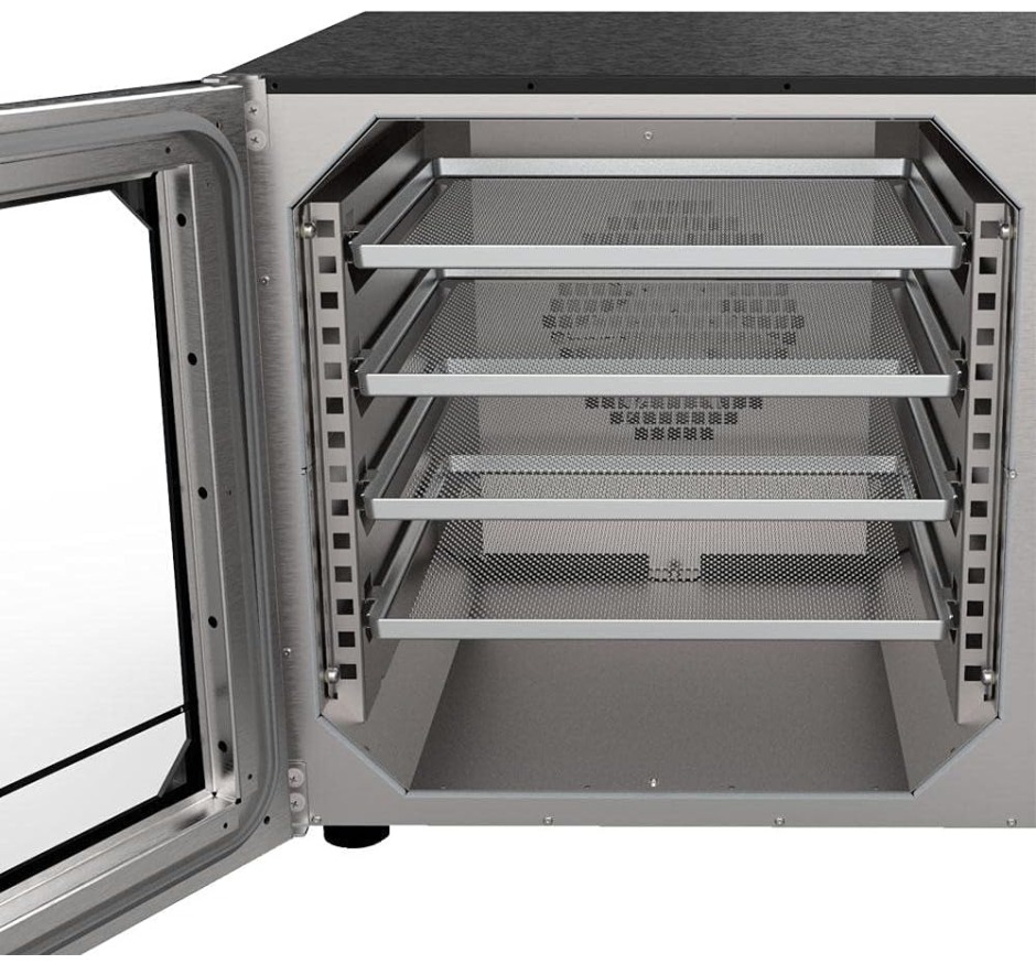 Forno Convector Smart Basic Elétrico Venâncio 4 Esteiras Preto FCSB4E 127v