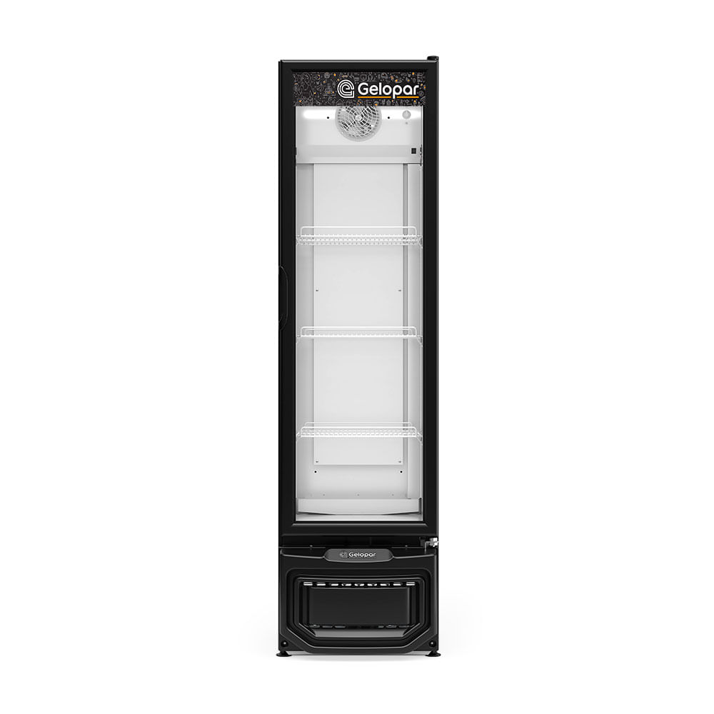 Refrigerador Expositor Vertical 228 Litros Gelopar Linha Turmalina GPTU-230 EL/PR/127v