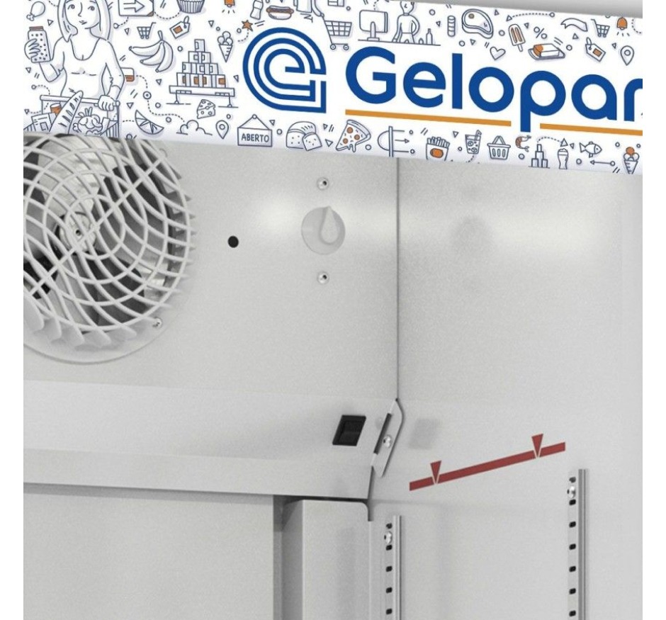 Refrigerador Expositor Vertical 228 Litros Gelopar Linha Turmalina GPTU-230 EL/BR/127v