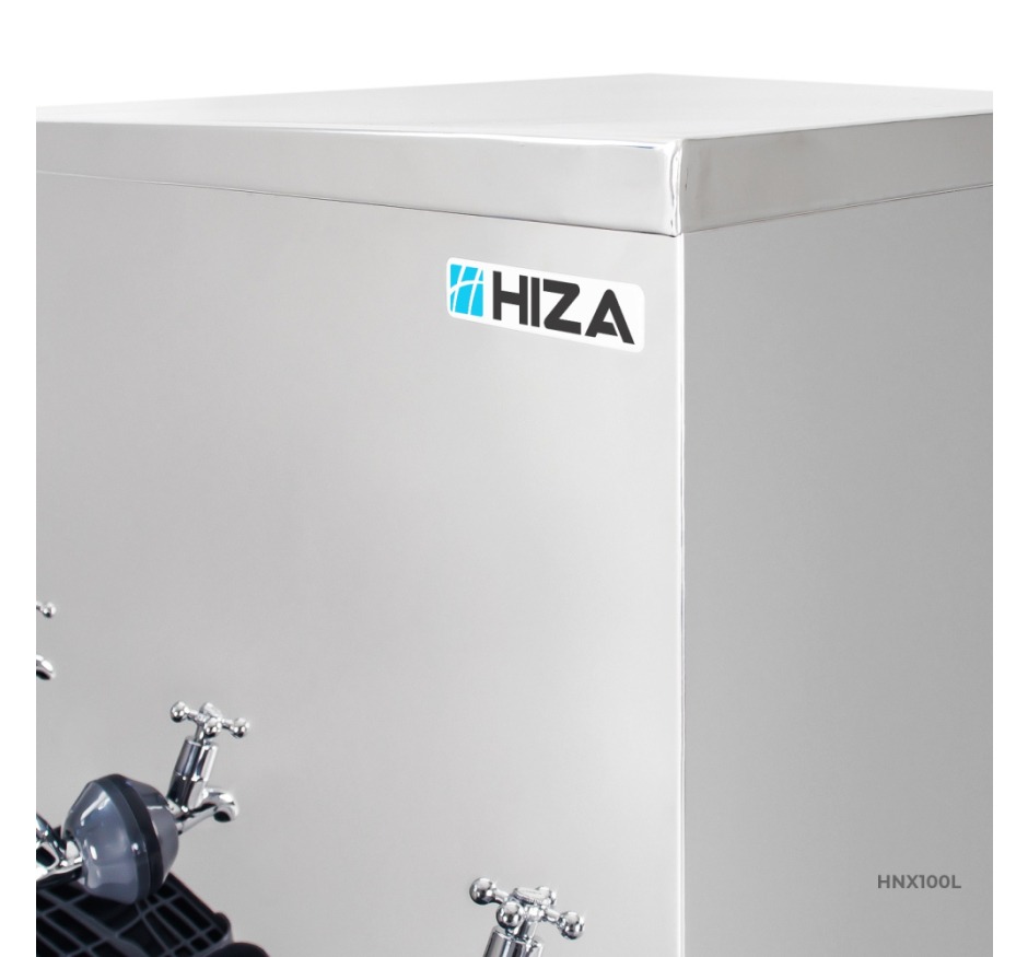 Bebedouro Purificador Industrial de Coluna Inox 100L Hiza 220v
