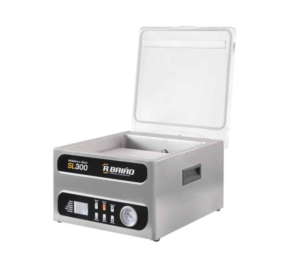 Seladora a Vácuo Digital de Câmara R.Baião SL300 220v