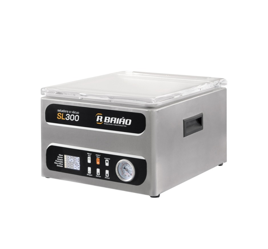 Seladora a Vácuo Digital de Câmara R.Baião SL300 220v