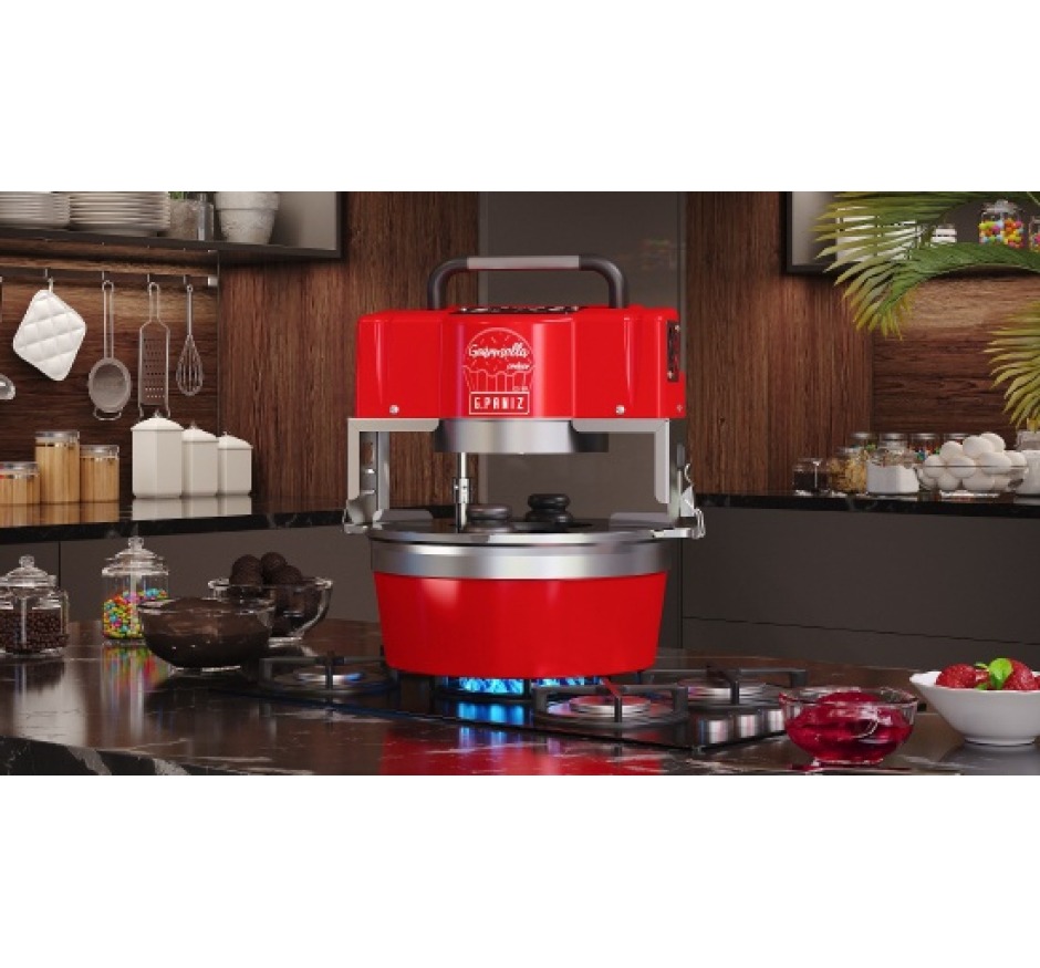 Misturador de Massas e Doces G.Paniz Gourmella Cooker 10 Litros Panela Alumínio CZ10F Bivolt