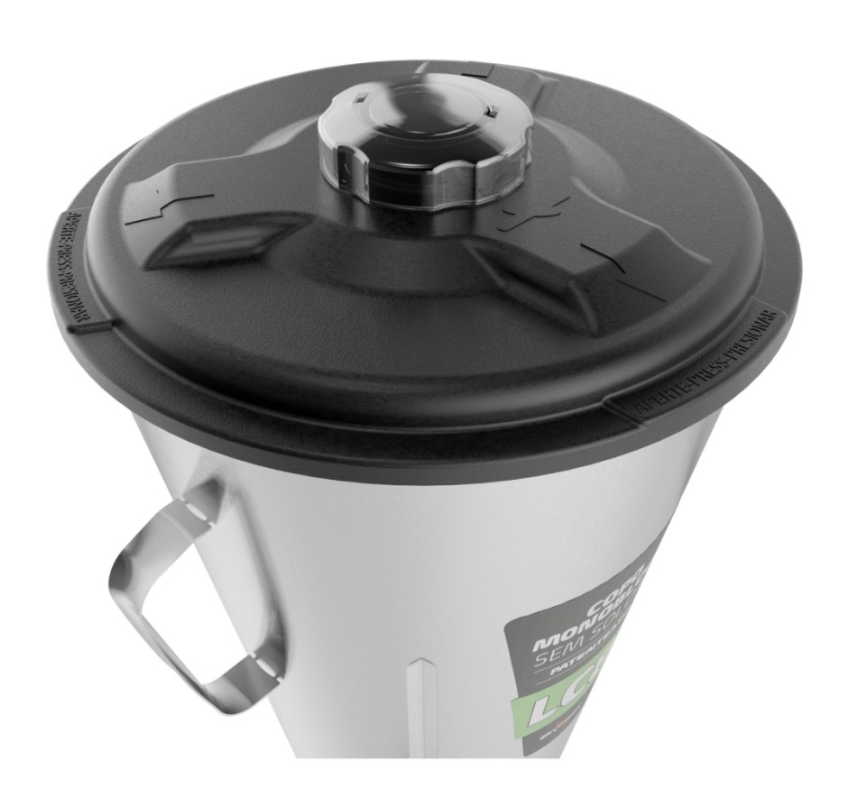 Liquidificador Comercial Skymsen Inox Copo Monobloco 4 Litros L4 Bivolt